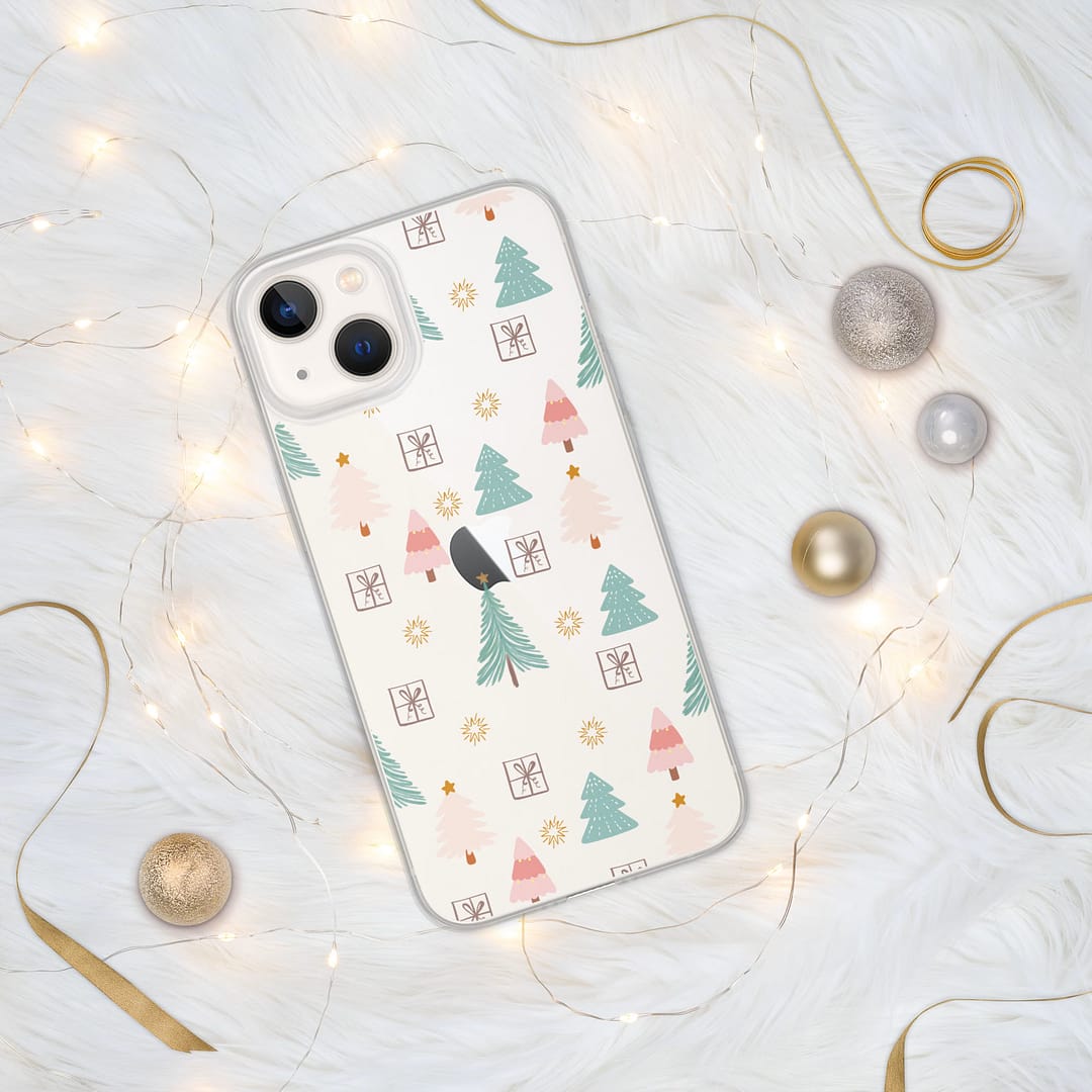 Clear Case for iPhone® - Christmas Trees - Image 12