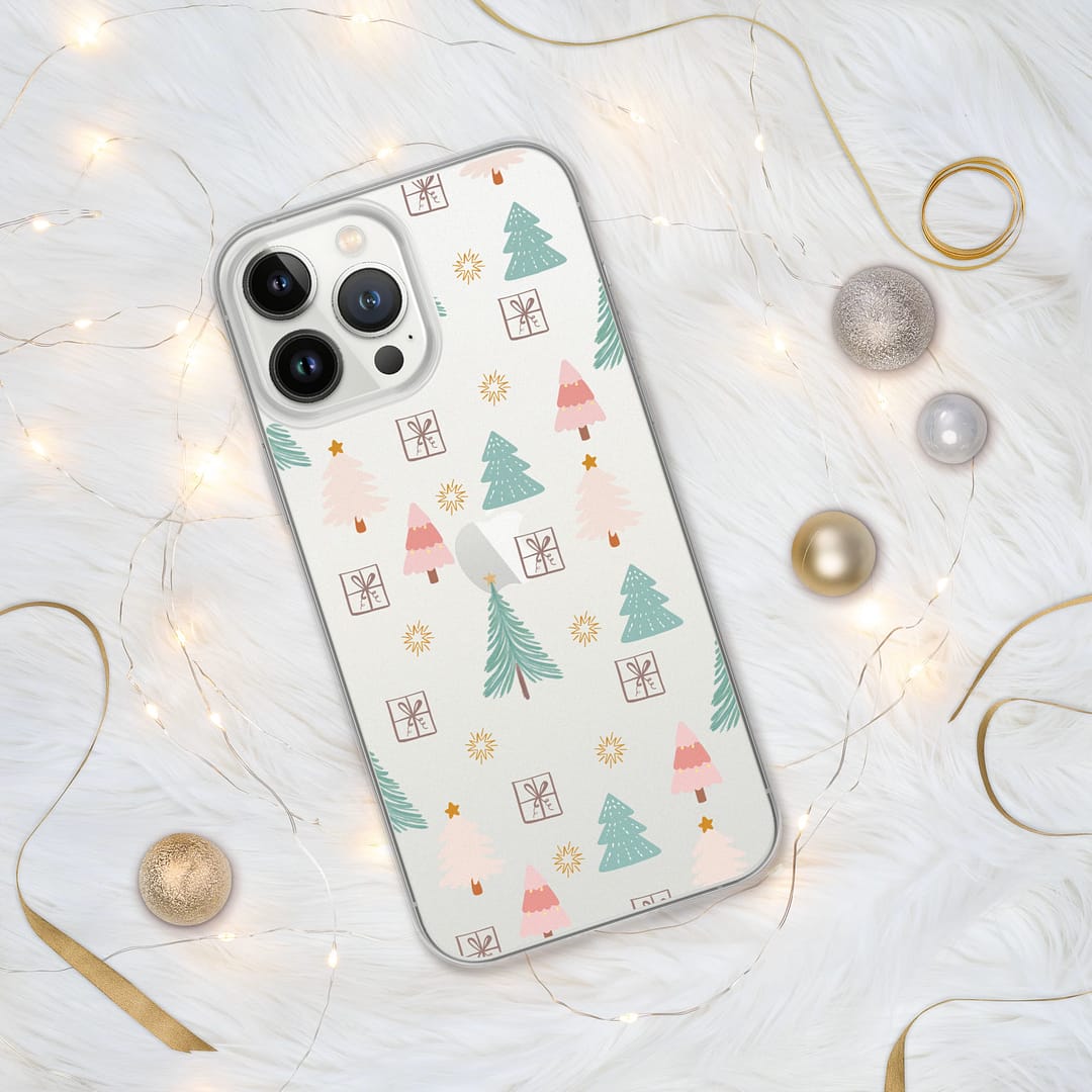 Clear Case for iPhone® - Christmas Trees - Image 10