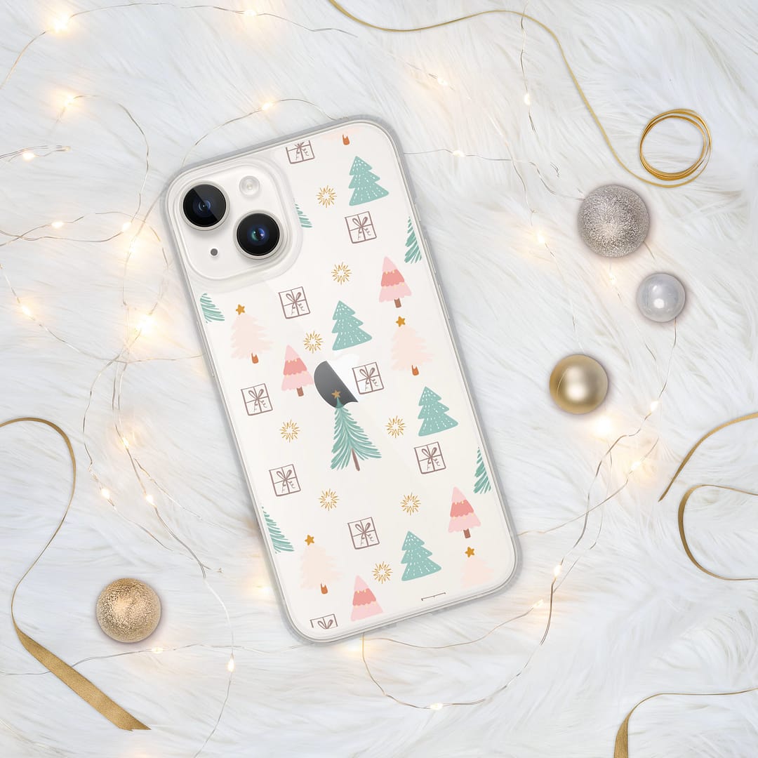 Clear Case for iPhone® - Christmas Trees - Image 16