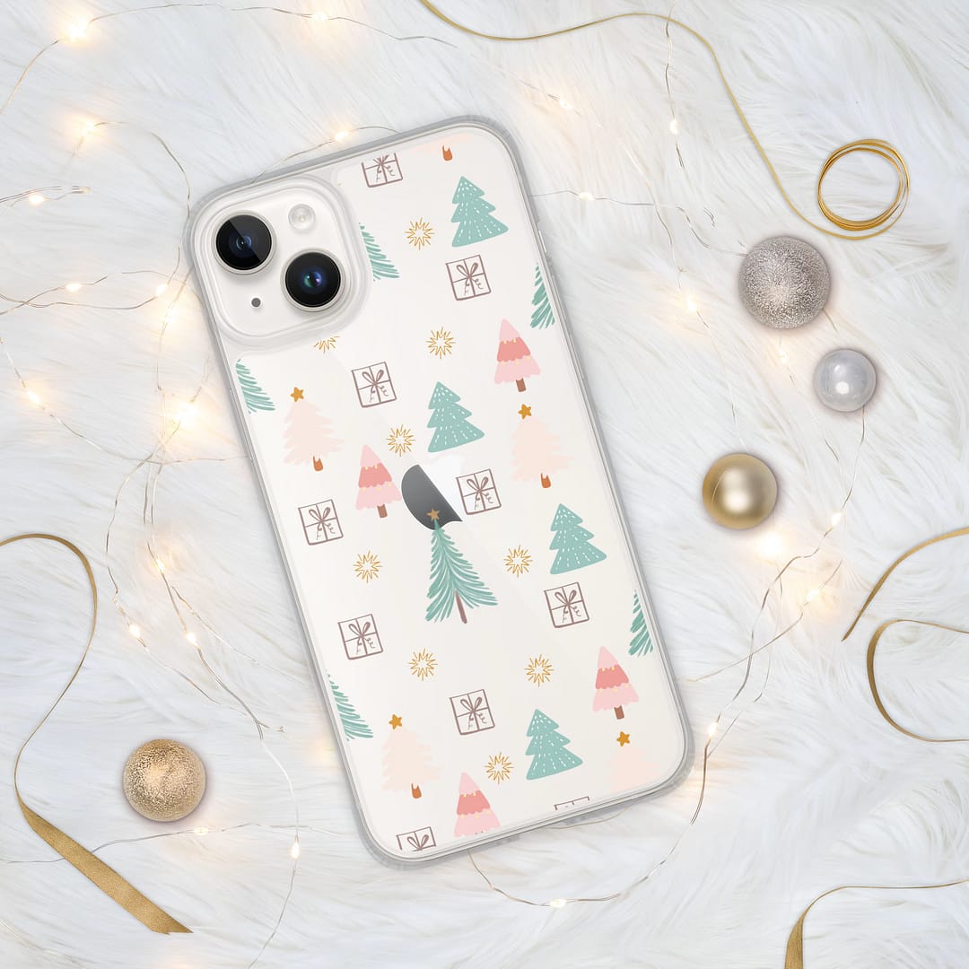 Clear Case for iPhone® - Christmas Trees - Image 13