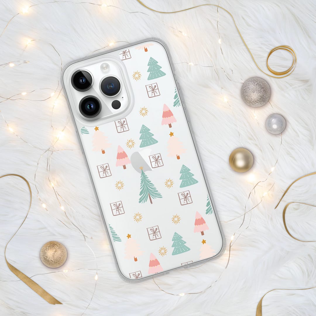 Clear Case for iPhone® - Christmas Trees - Image 14