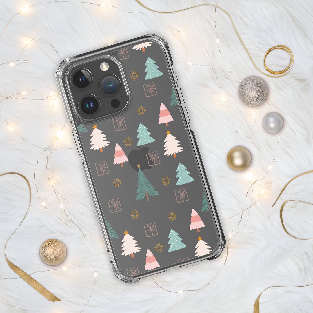 Clear Case for iPhone® - Christmas Trees - Image 18
