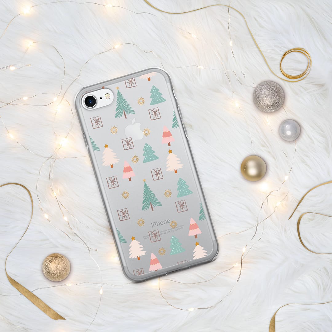 Clear Case for iPhone® - Christmas Trees - Image 24