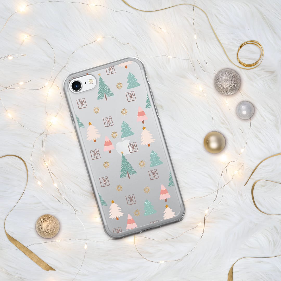 Clear Case for iPhone® - Christmas Trees - Image 25