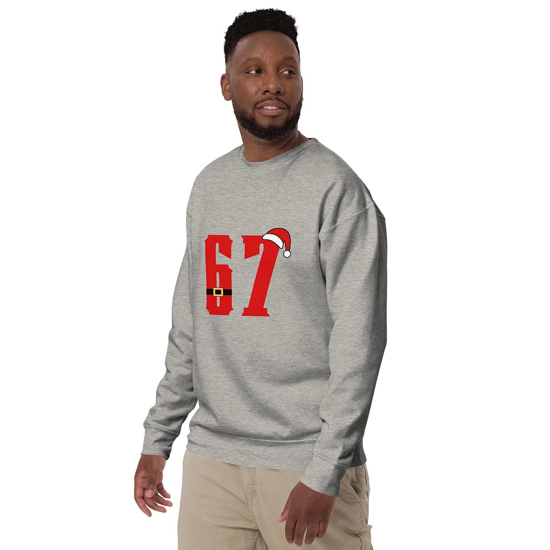 Unisex Premium Sweatshirt - 6 7 - Image 2
