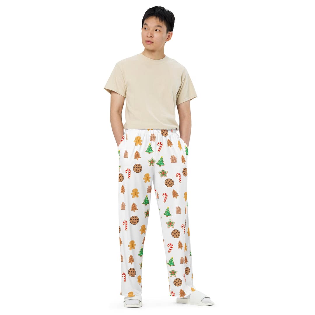 Christmas Cookies - Wide-leg pants - Image 2