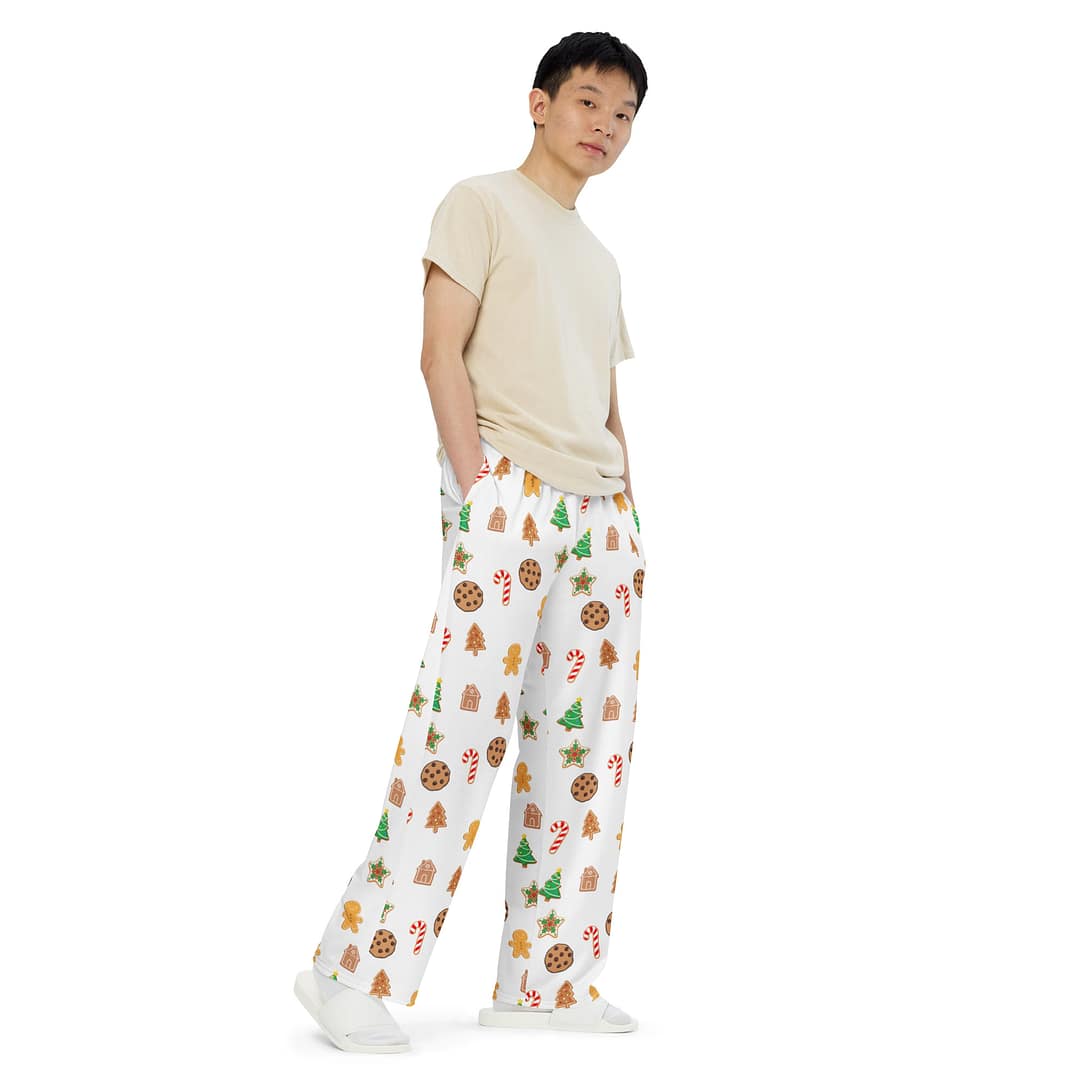 Christmas Cookies - Wide-leg pants - Image 3