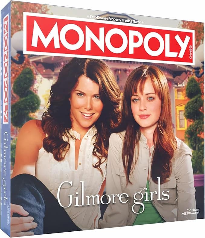Gilmore Girls Monopoly board